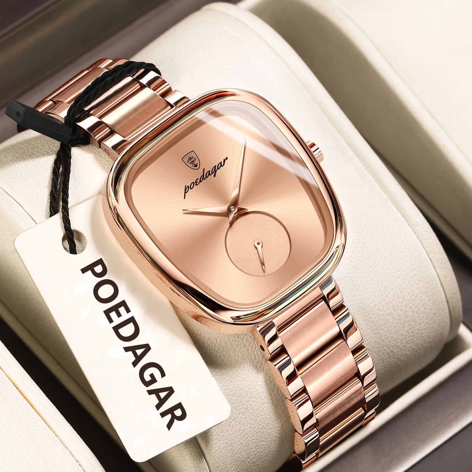 Jam Tangan Wanita POEDAGAR Top - Luxury Watch Female ulasan dan harga