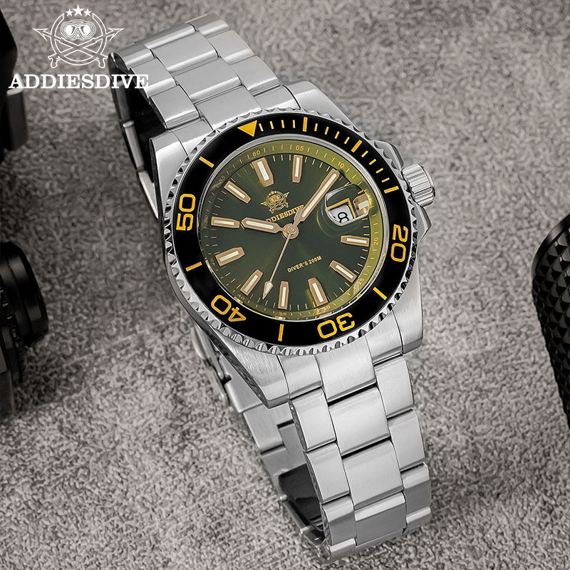 ADDIESDIVE Jam Tangan Menyelam - Cloisonne Enamel Dial ulasan dan harga