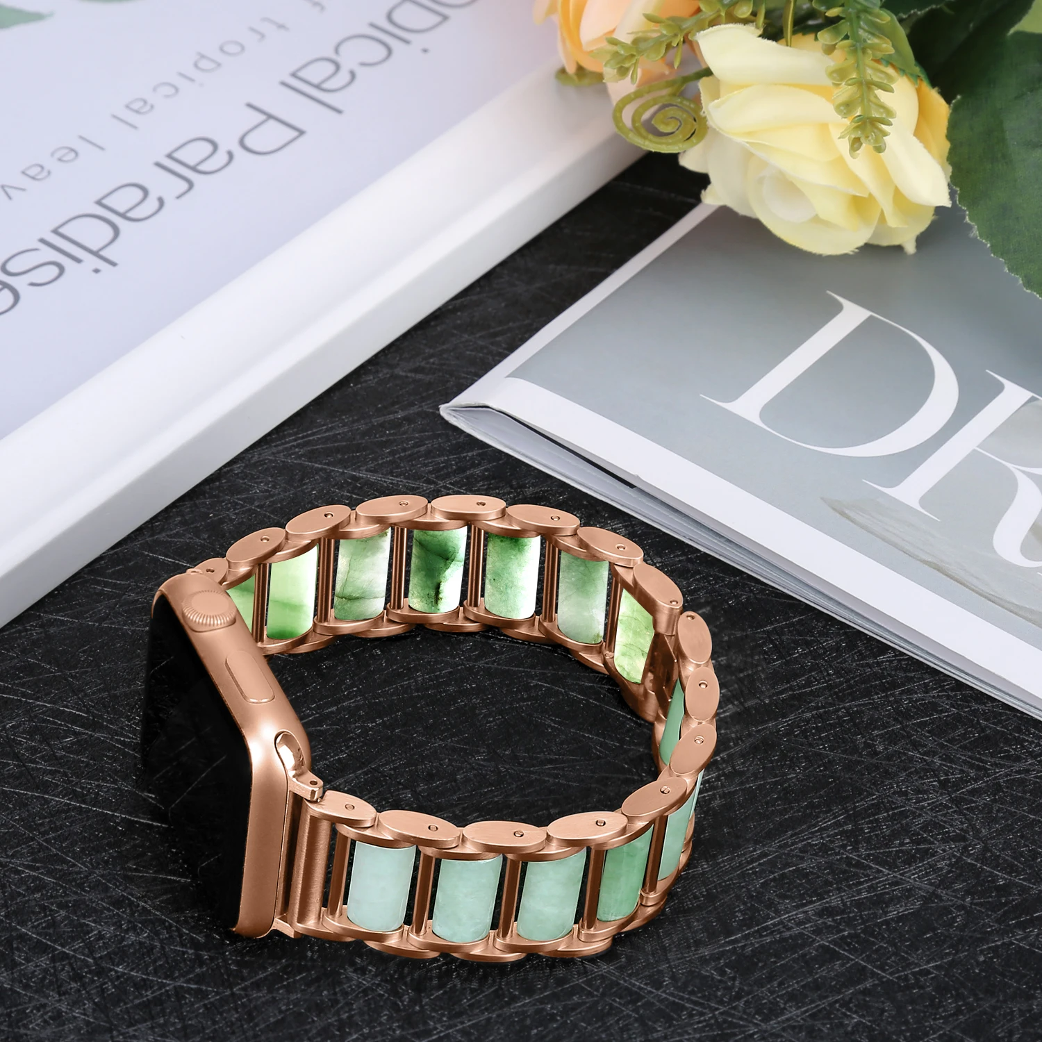 Perhiasan Zamrud + Tali Logam  - Luxury Watch E Jewellery ulasan dan harga