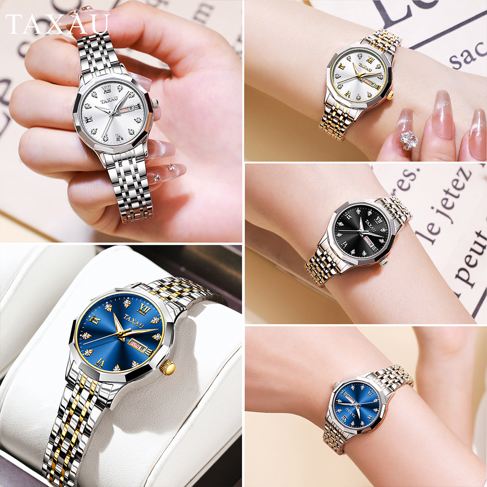 OLEVS jam tangan emas wanita,  - Luxury Watch Female ulasan dan harga
