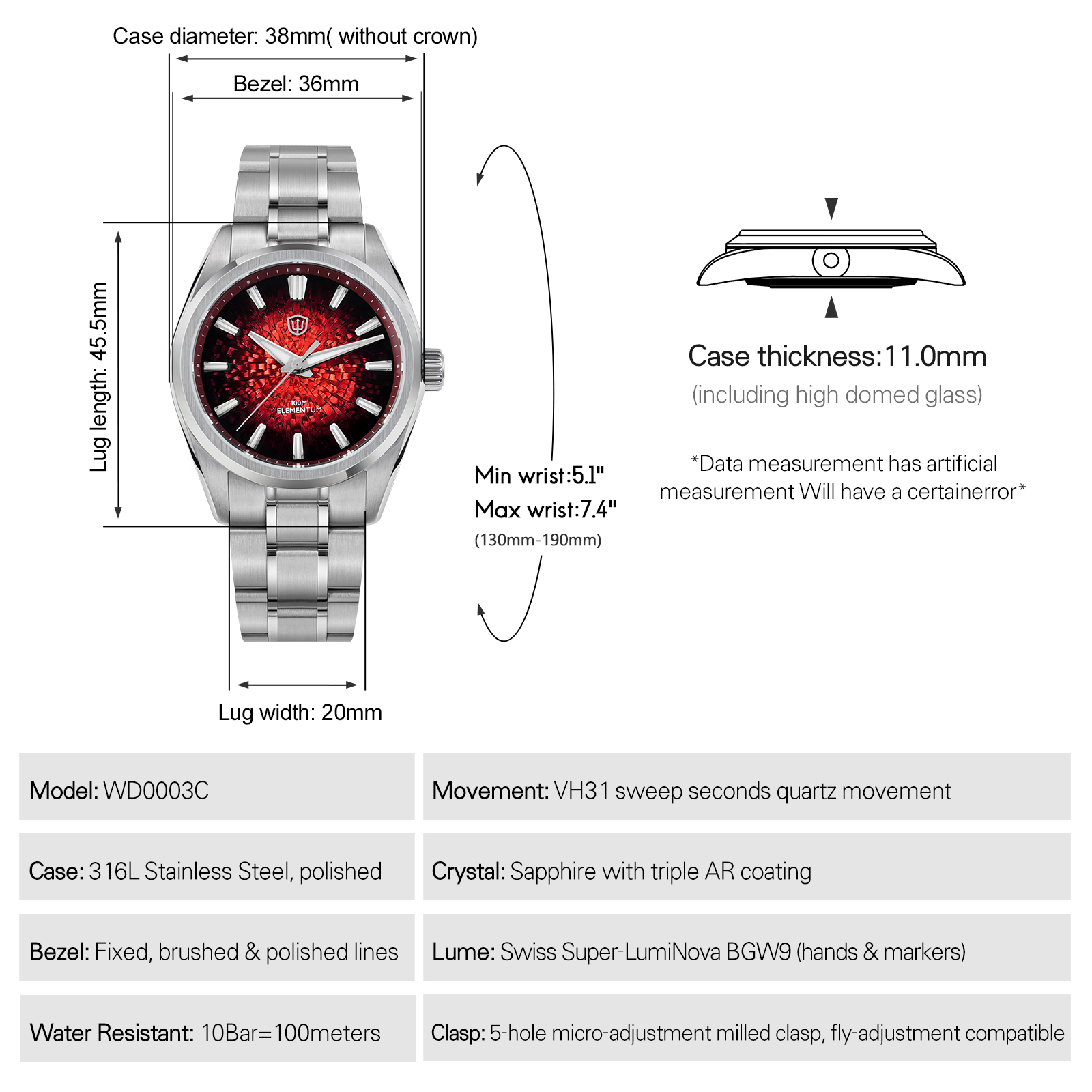 Jam Tangan Quartz Watchdives W - Luxury Watch Second Hand ulasan dan harga