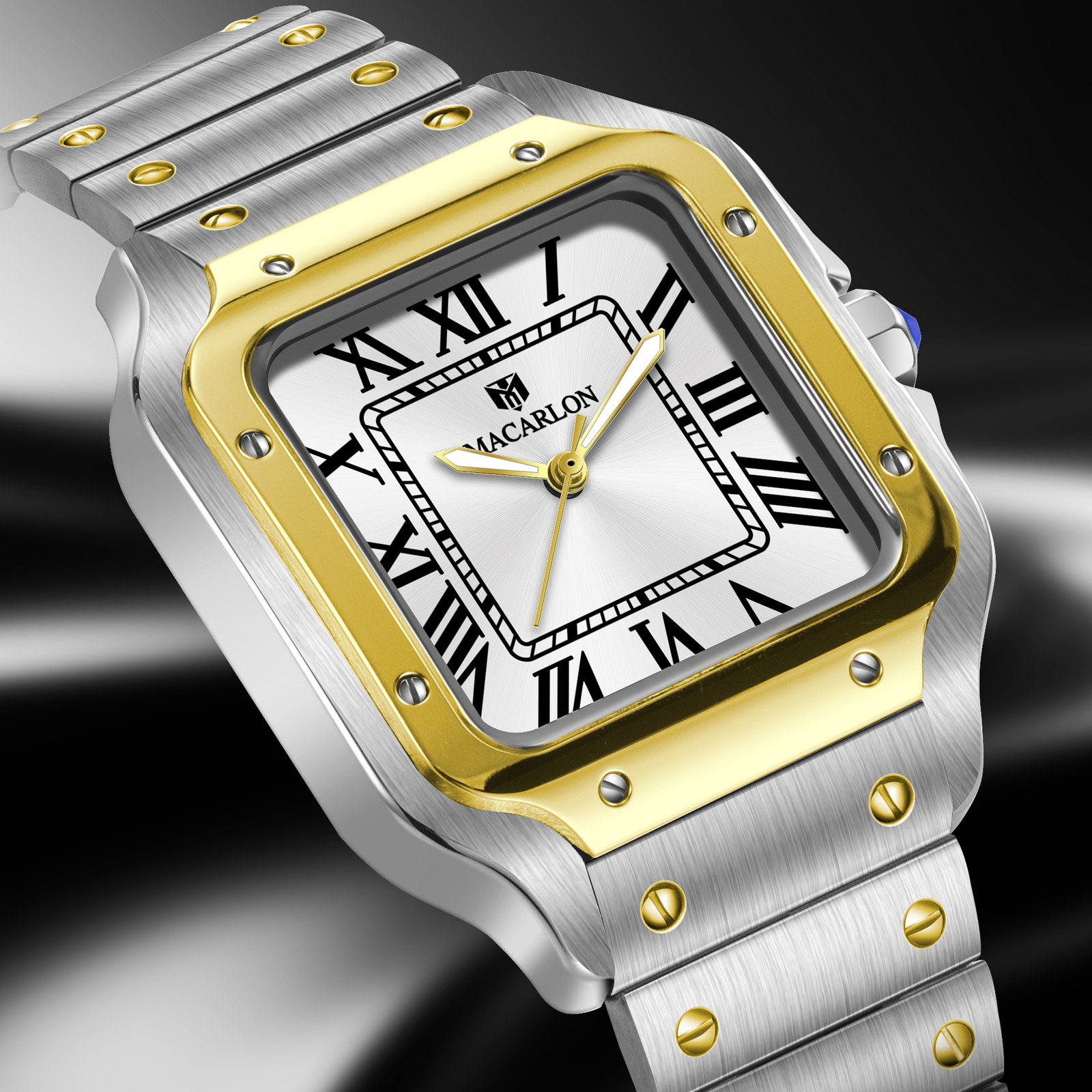 Jam Tangan Otomatis Pria MACAR - Luxury Watch In China ulasan dan harga