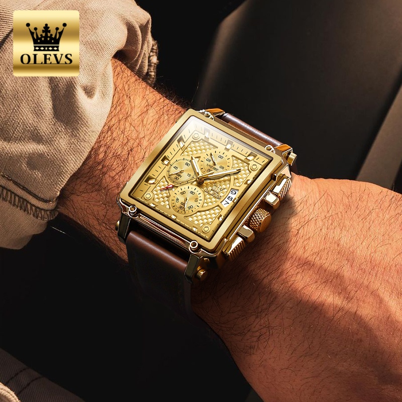 Jam Tangan Pria Merek OLEVS Ta - Luxury Watch Men ulasan dan harga