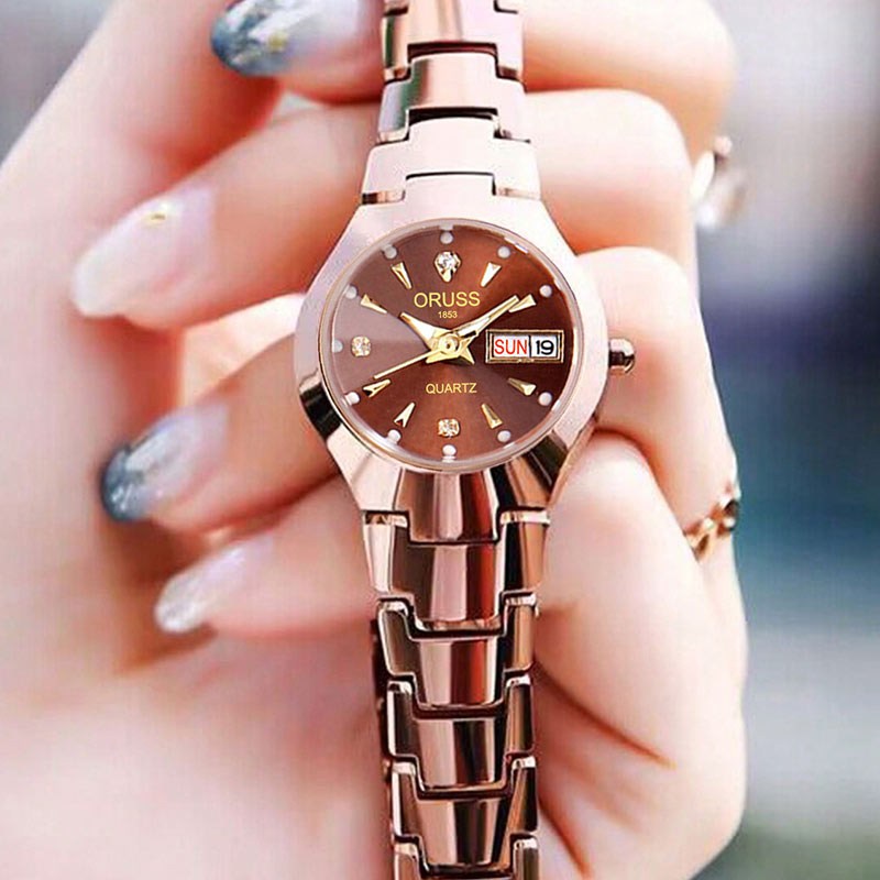 ORUSS jam tangan wanita bermer - Luxury Watch Girl ulasan dan harga
