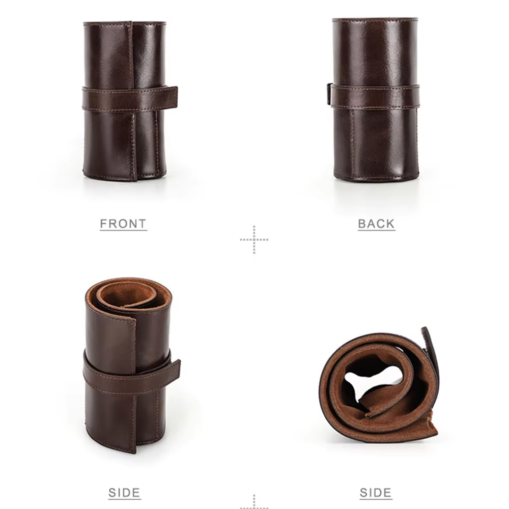Kotak Jam Tangan Kulit Sapi As - Luxury Watch Travel Case ulasan dan harga